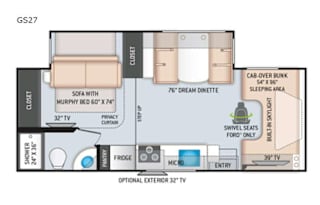 2021 Thor Motor Coach Quantum GS27 Fun Mobile