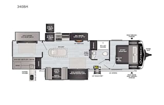 2021 Keystone RV Outback 340BH