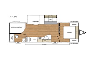 2018 Coachmen RV Catalina Legacy 283DDS