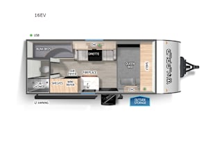 2025 Forest River RV Cherokee Wolf Pup 16LP