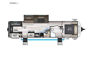 Genesis - 2021 FR Cherokee 30DBH-L (Delivery Only)