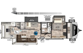 Two fireplaces and a Secret Bunkroom!