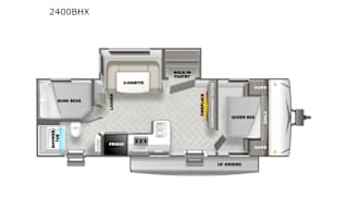 Lightweight Bunkhouse with Spacious Living