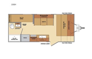 Shasta 18BH, perfect bunkhouse