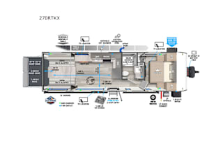 2023 Forest River RV Salem FSX 270RTKX
