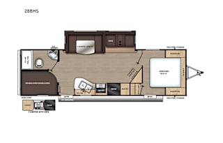 HAPPY GLAMPER 2022 Forest River RV Aurora 28BHS
