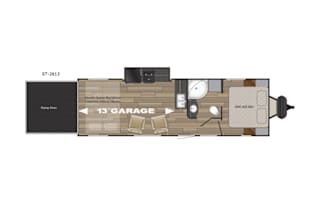 Lava Outdoor Fun Rentals Toy Hauler Camp Trailer