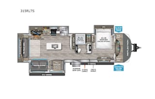 2023 Grand Design Reflection 315RLTS