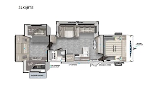 2023 Forest River RV Salem 31KQBTS