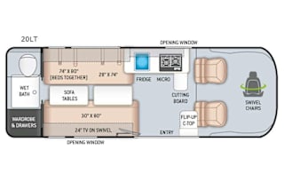 2021 Yellowstone and Glacier Tellaro Camper Van