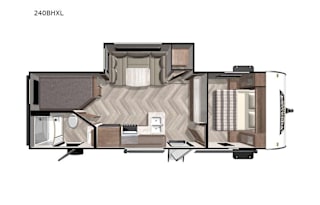 2022 Forest River RV Wildwood X-Lite 240BHXL