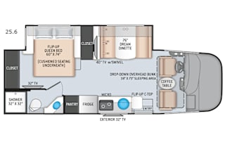 2020 Class A Axis 26FT Luxurious & Drives Easy!