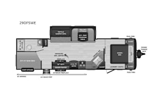 New 2022 Keystone RV Hideout 29DFSWE Fully Loaded