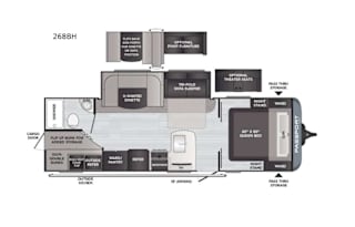 2021 Keystone RV Passport 267BH SL Series