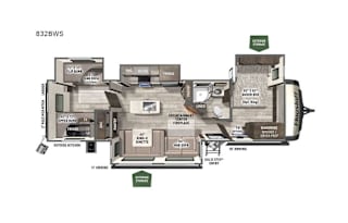 4 Slide Bunk House. Outdoor Kitchen. DELIVERY ONLY