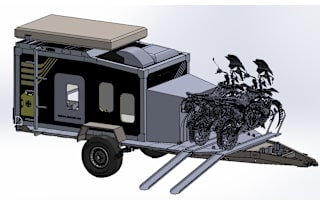 20F  Off-Road Trailer for MTB or Motobikes READY?