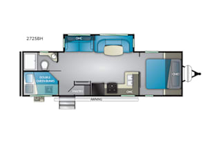 2019 Heartland Wilderness 2725BH
