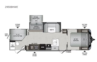 2020 Keystone RV Passport 2950BHWE GT Series