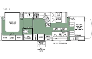 2019 Forest River RV Forester 3051S Ford
