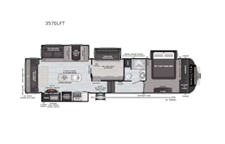 2021 Keystone RV Sprinter Limited 3570LFT