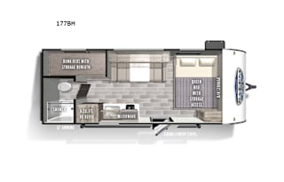 2022 Forest River RV Wildwood FSX 178BHS