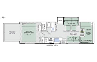 2018 Thor Motor Coach Outlaw 29J (low-miles)