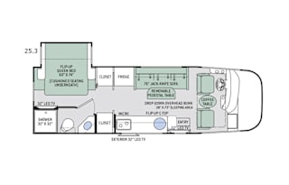 2018 Thor Axis Class A | UNLIMITED MILES  SLEEPS 6