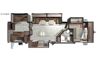 2017 Highland Ridge RV Open Range Roamer RT310BHS