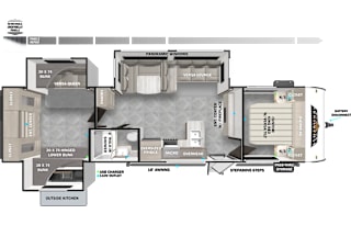 2020 FOREST RIVER WILDWOOD BUNKHOUSE