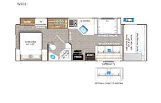 Brand New 2023 Thor Motor Coach Quantum - Sleeps up to 6