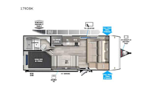 2023 Forest River RV Wildwood FSX 179DBK