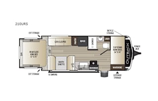 The Escape Pod 2019 Keystone Outback 210URS