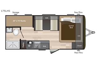 Compact lightweight camper for couples or 5 people