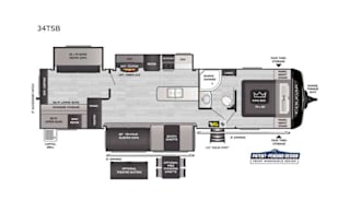 2022 Keystone RV Cougar Half-Ton 34TSB