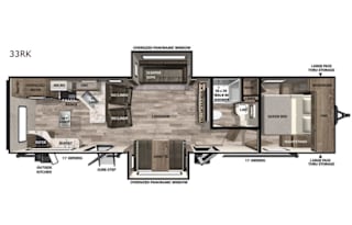 2020 Forest River RV Vibe 33RK