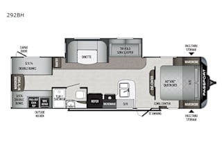 2021 Family Bunkhouse - No pet deposit!