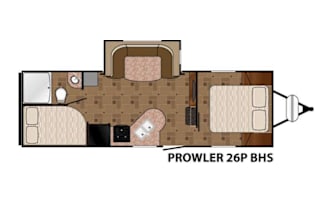 8 Person - 2016 Heartland Pioneer BH250