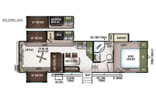 2018 Forest River RV Flagstaff Classic Super Lite 8529RLWS
