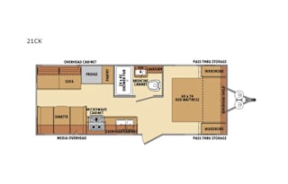 2019 Shasta RVs Shasta 21CK