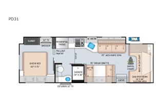 2020 Thor Motor Coach Quantum RW28