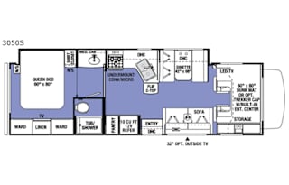 2020 Forest River RV Sunseeker 3050S Ford