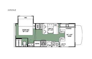 2019 Forest River RV Forester LE 2251SLE Chevy