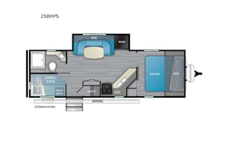 2022 Heartland North Trail 25BHPS