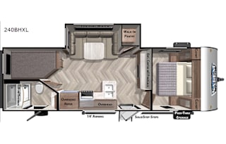 2020 Forest River RV Salem Cruise Lite 240BHXL