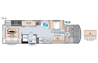 2022 Thor Motor Coach Miramar 34.6