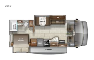 2021 Jayco Redhawk 26XD Luxury Life Road Living