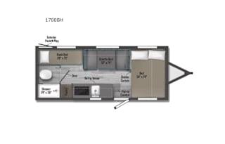 Minnie Winnie - Pet Friendly Bunk House RV