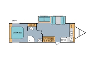 2018 Riverside RV Retro 285FK