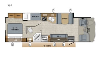 10-Person Jayco Redhawk 31F Vacation