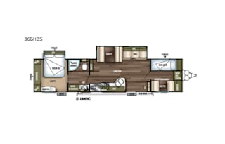 2019 Forest river bunk house Wildwood